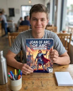 Printed Book — Joan of Arc: the Coloring Book
