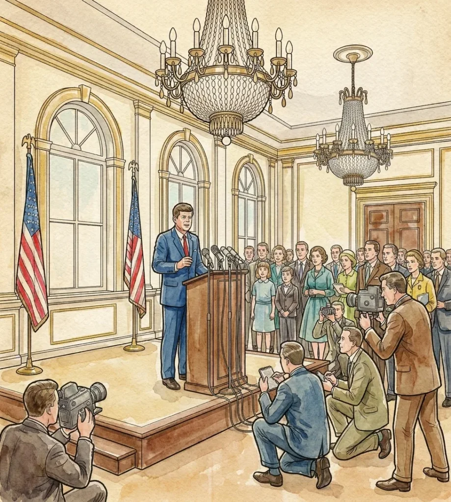 Pintura en acuarela, John Kennedy: el Libro de Colorear