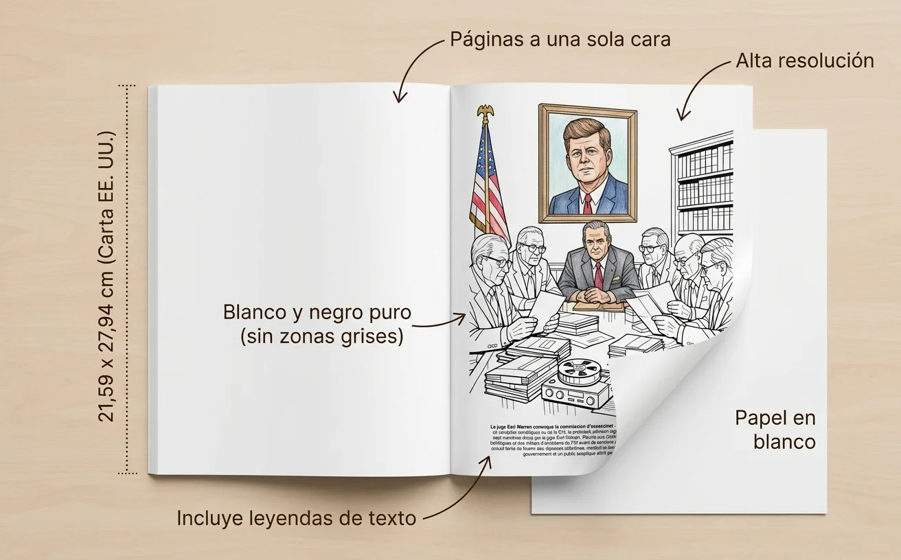 John Kennedy: el Libro de Colorear — Libro de bolsillo impreso