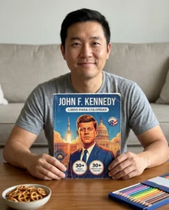 Libro impreso — John Kennedy: el Libro de Colorear