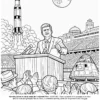 Page 20 du livre de coloriage John Kennedy