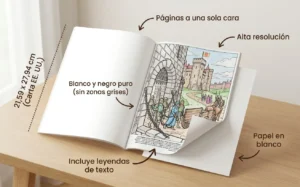 Libro impreso — Juana de Arco: el Libro de Colorear