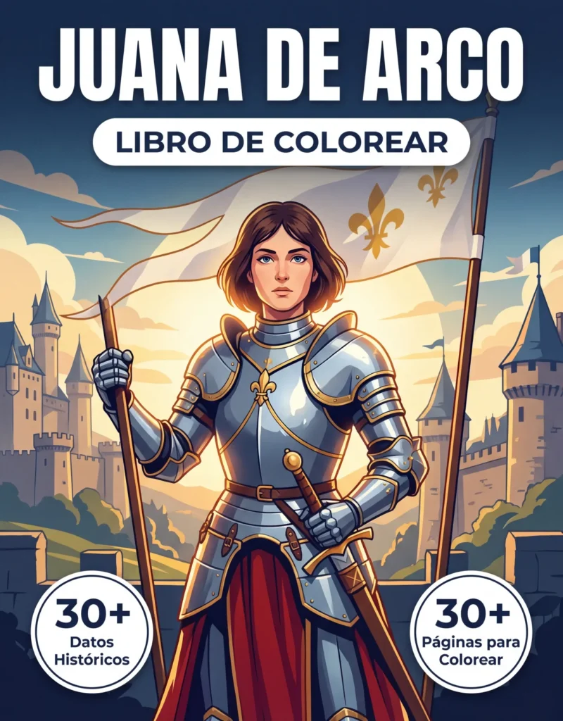 Juana de Arco: el Libro de Colorear