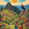 Quatrieme de couverture du livre de coloriage L'Empire Incas