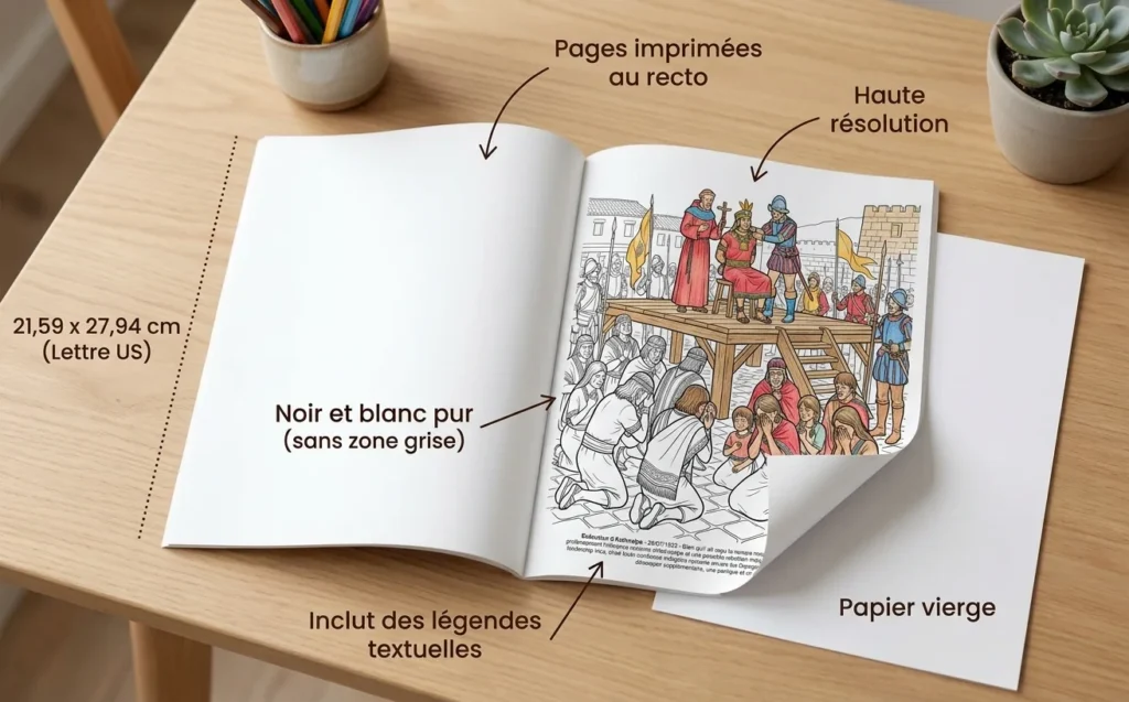 L'Empire Incas: le Livre de Coloriage, Livre broché imprimé