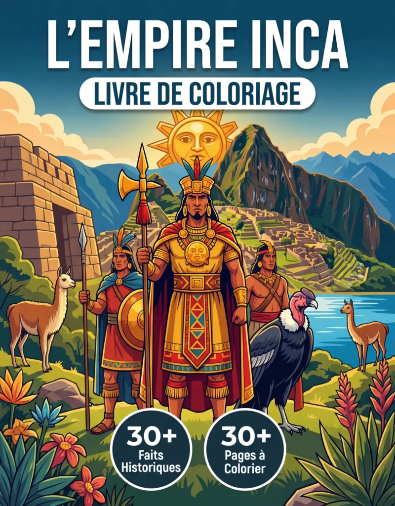 L'Empire Incas: le Livre de Coloriage