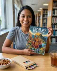 Livre imprimé, L'Empire Incas: le Livre de Coloriage
