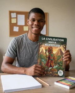 Livre imprimé — La Civilisation Maya: le Livre de Coloriage