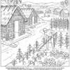 La Civilisation Maya — preview (fr) Page 5 du livre de coloriage La Civilisation Maya