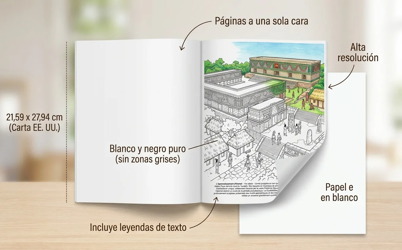 La Civilizacion Maya: el Libro de Colorear — Libro de bolsillo impreso
