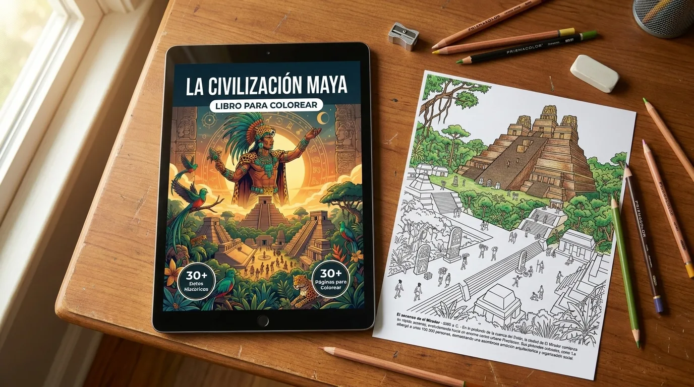 Mira cómo se ve una vez coloreado