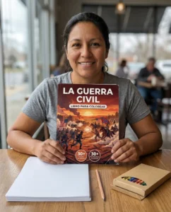 Libro impreso — La Guerra de Secesion: el Libro de Colorear