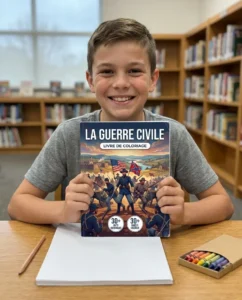 Livre imprimé — La Guerre de Sécession: le Livre de Coloriage