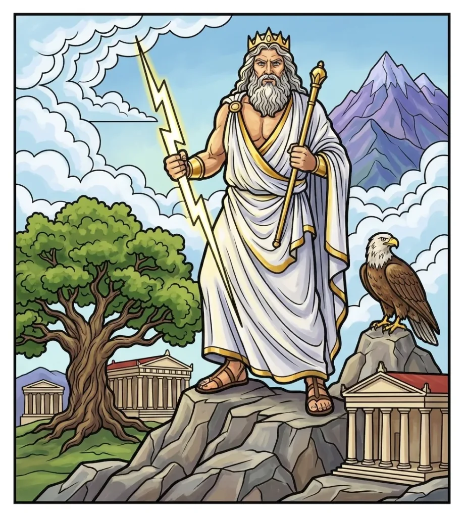 Arte digital, La Mitologia Griega: el Libro de Colorear