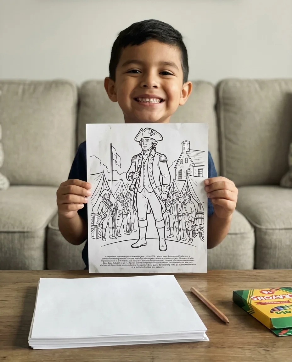 La Revolucion Americana: el Libro de Colorear