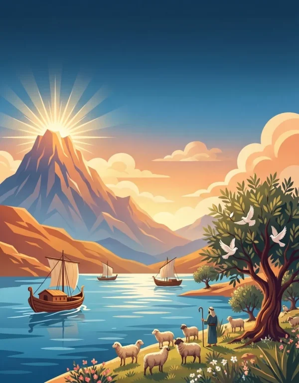 Quatrieme de couverture du livre de coloriage La Sainte Bible