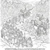 Page 20 du livre de coloriage La Sainte Bible
