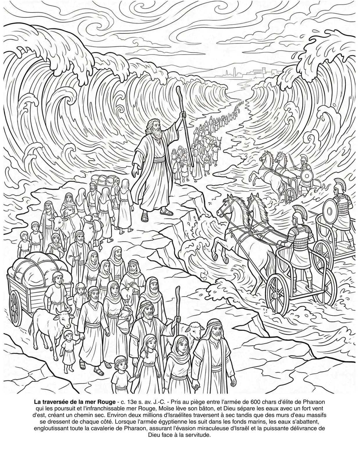 La Sainte Bible: le Livre de Coloriage