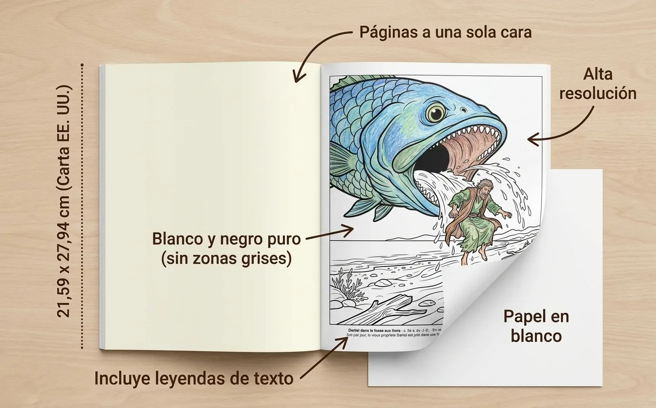 La Santa Biblia: el Libro de Colorear — Libro de bolsillo impreso