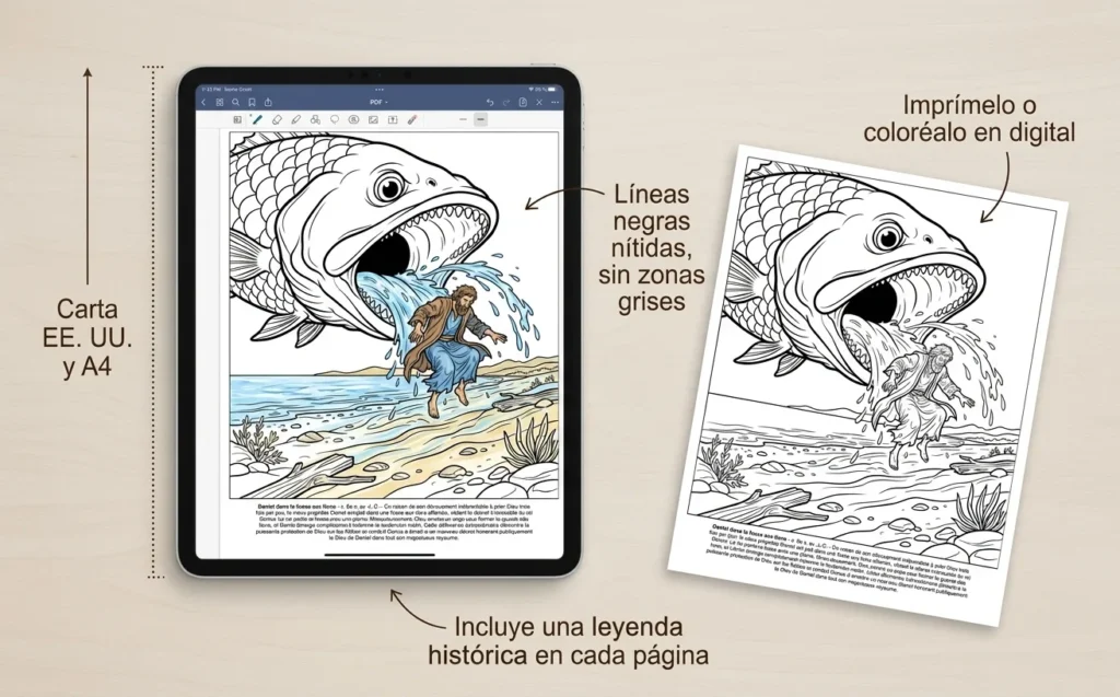 La Santa Biblia: el Libro de Colorear, PDF ilimitado