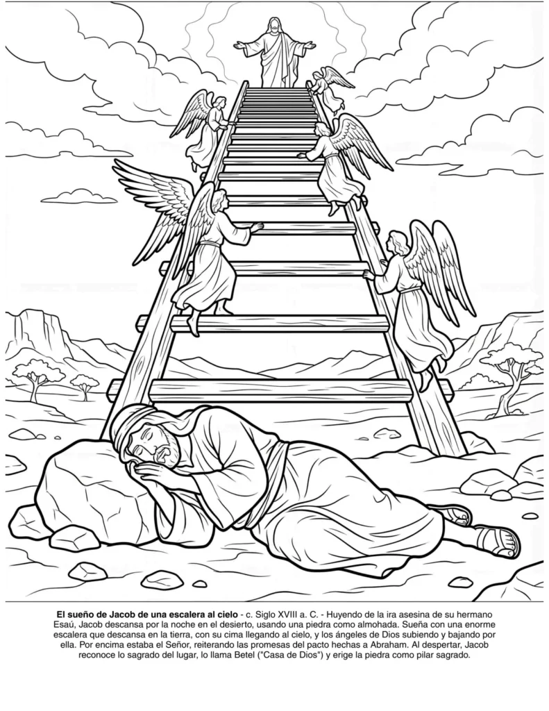 La Santa Biblia: el Libro de Colorear coloring page preview