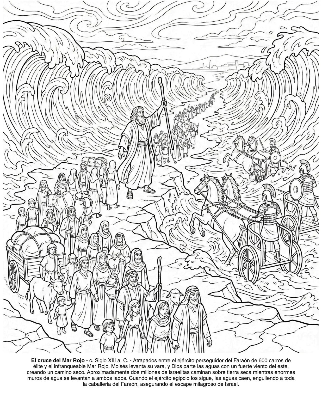 La Santa Biblia: el Libro de Colorear