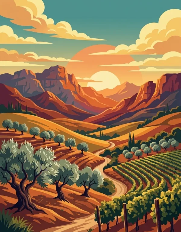 Landscapes of Spain — back cover (en) Landscapes of Spain coloring book back cover