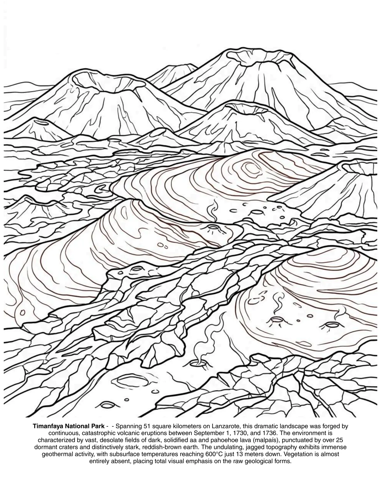 Landscapes of Spain: the Coloring Book