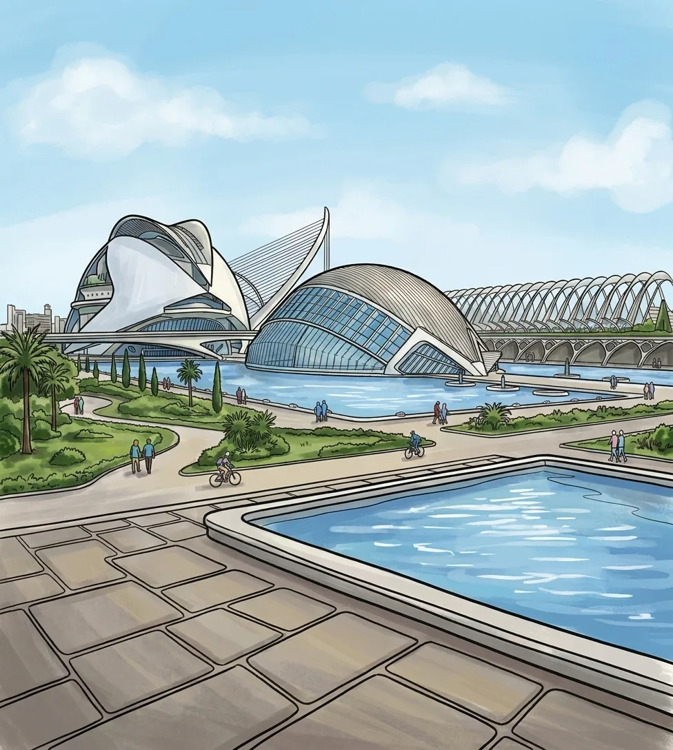 Arte digital — Paisajes de España: el Libro de Colorear