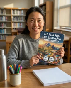 Libro impreso — Paisajes de España: el Libro de Colorear