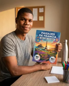 Libro impreso, Paisajes de Francia: el Libro de Colorear