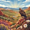 Quatrieme de couverture du livre de coloriage Paysages d'Espagne