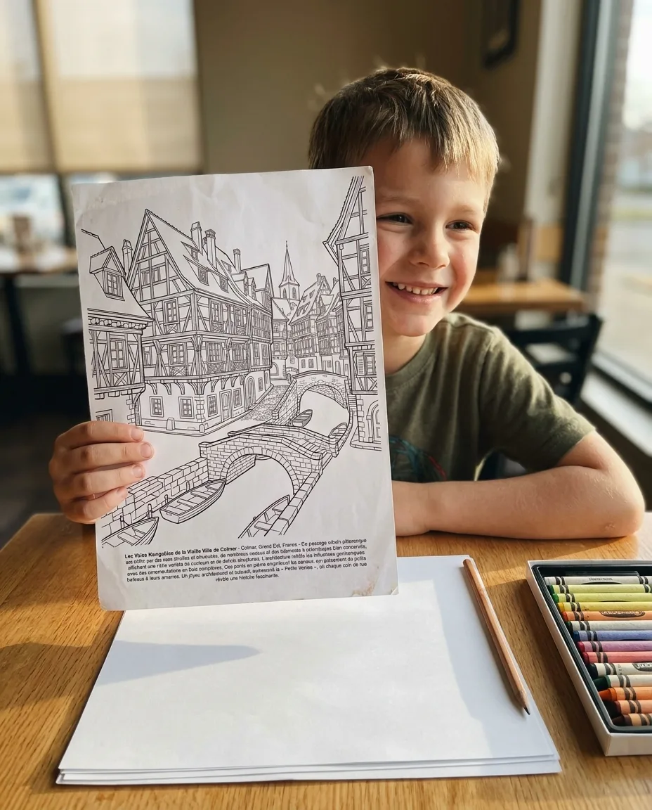 Paysages de France : le Livre de Coloriage
