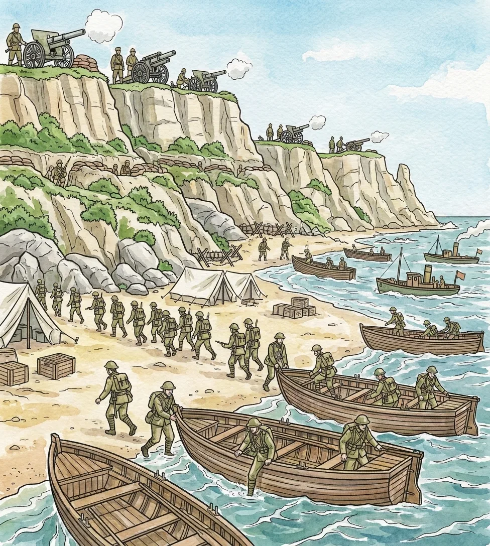 Peinture à l'aquarelle — Premiere Guerre Modiale : le Livre de Coloriage