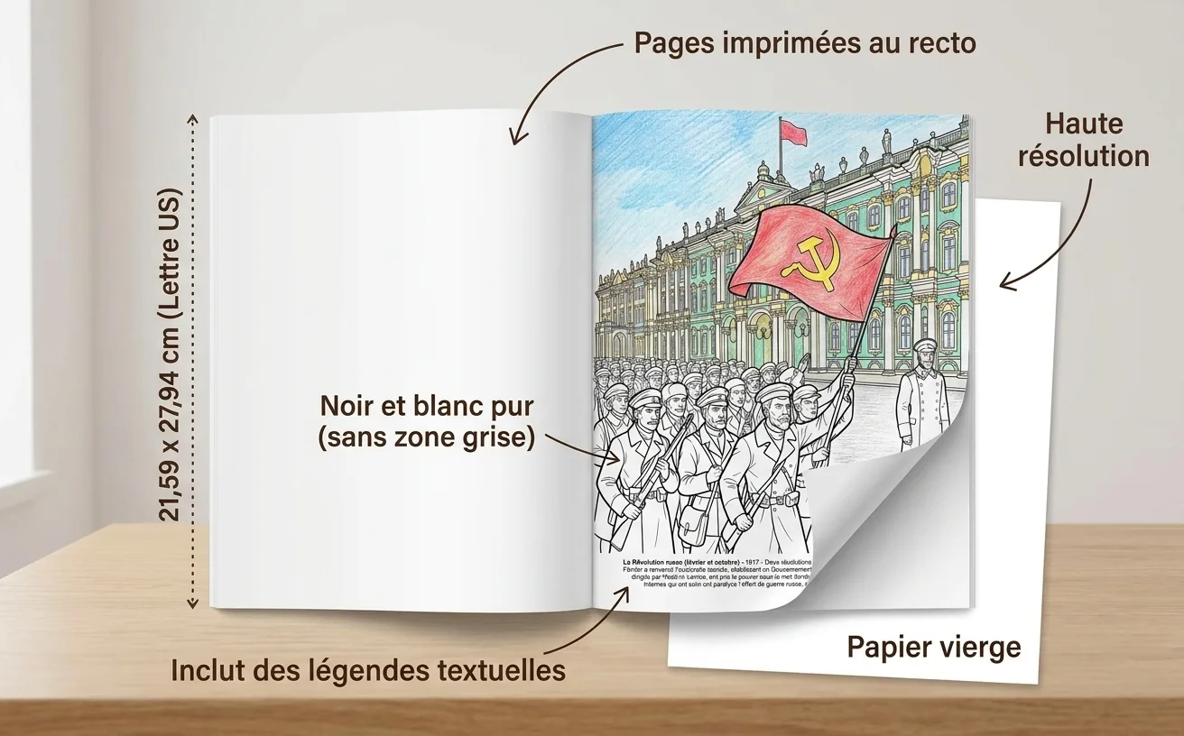 Premiere Guerre Modiale : le Livre de Coloriage — Livre broché imprimé