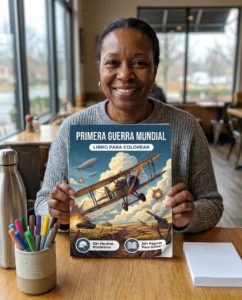 Libro impreso — Primera Guera Mundial: el Libro de Colorear
