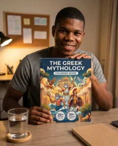 Printed Book — The Greek Mythology: the Coloring Book