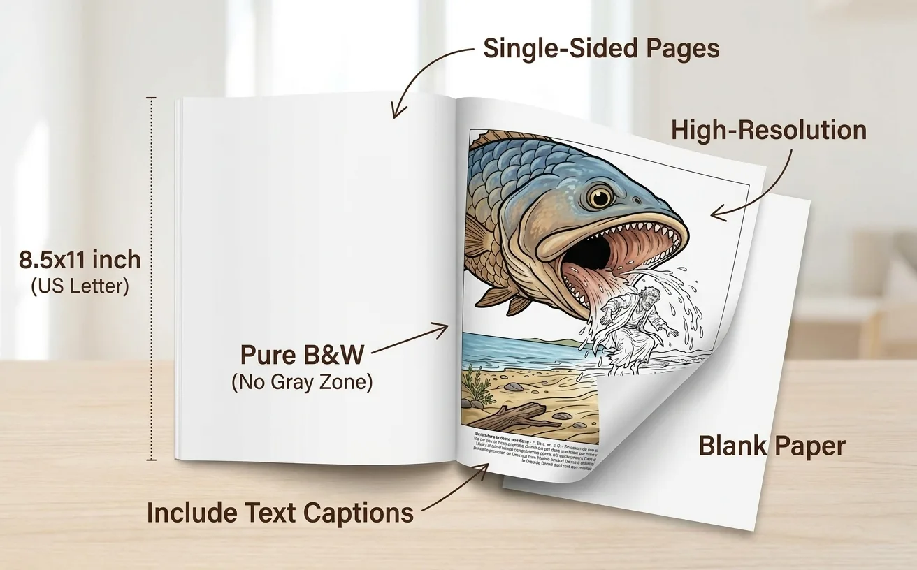 The Holy Bible: the Coloring Book — Printed Paperback
