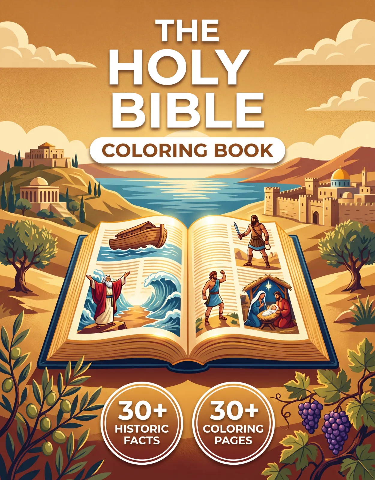The Holy Bible: the Coloring Book