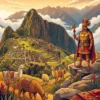 The Incas Empire coloring book back cover