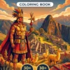The Incas Empire coloring book front cover