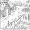 Page 5 of the The Maya Civilization coloring book