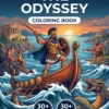 The Odyssey coloring book front cover