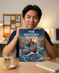Printed Book — The Odyssey: the Coloring Book