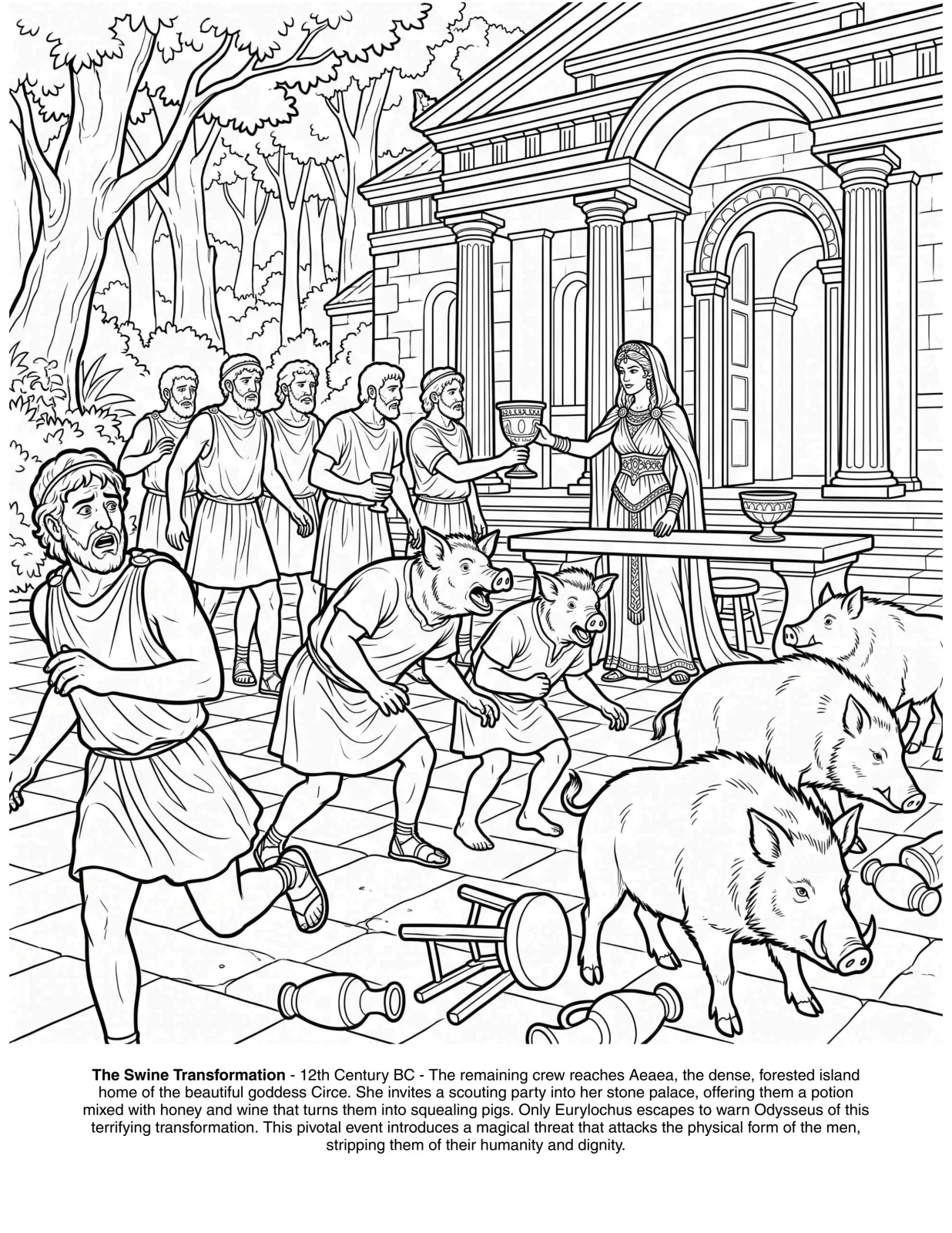 The Odyssey: the Coloring Book