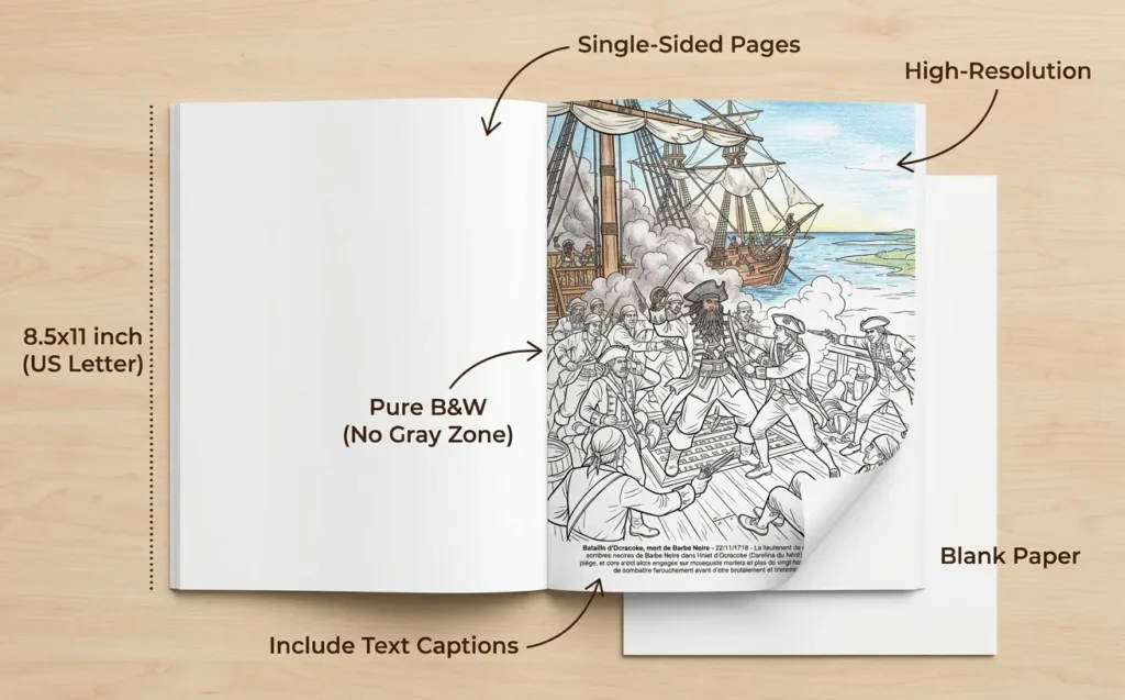 The Pirates History: the Coloring Book, Printed Paperback