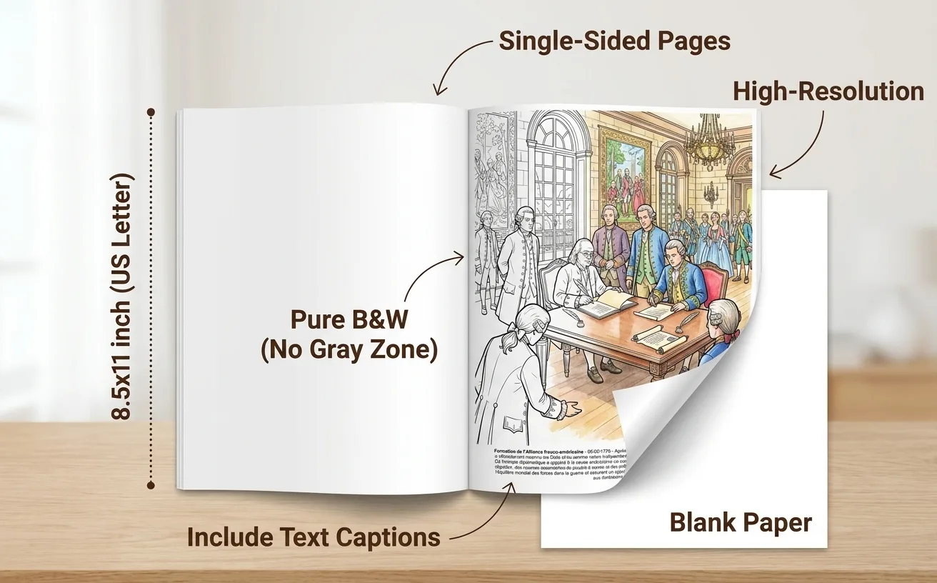 The Revolution War: the Coloring Book — Printed Paperback