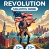 The Revolution War — front cover (en) The Revolution War coloring book front cover