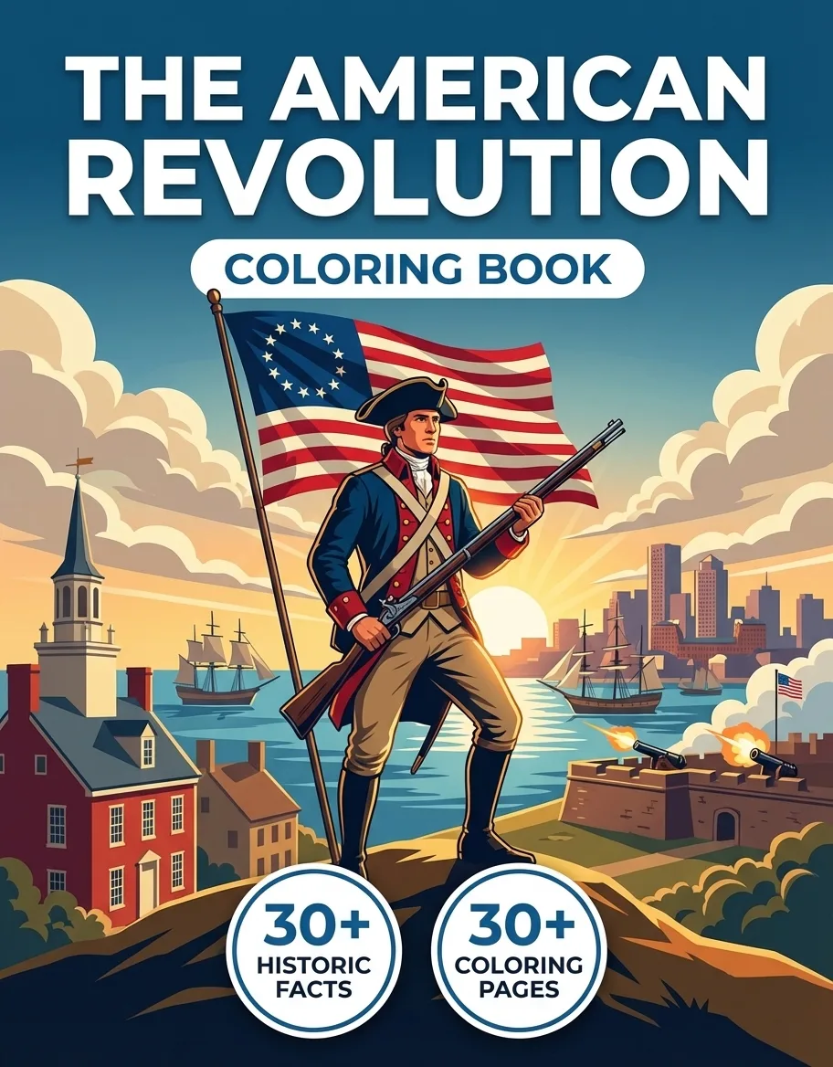 The Revolution War: the Coloring Book