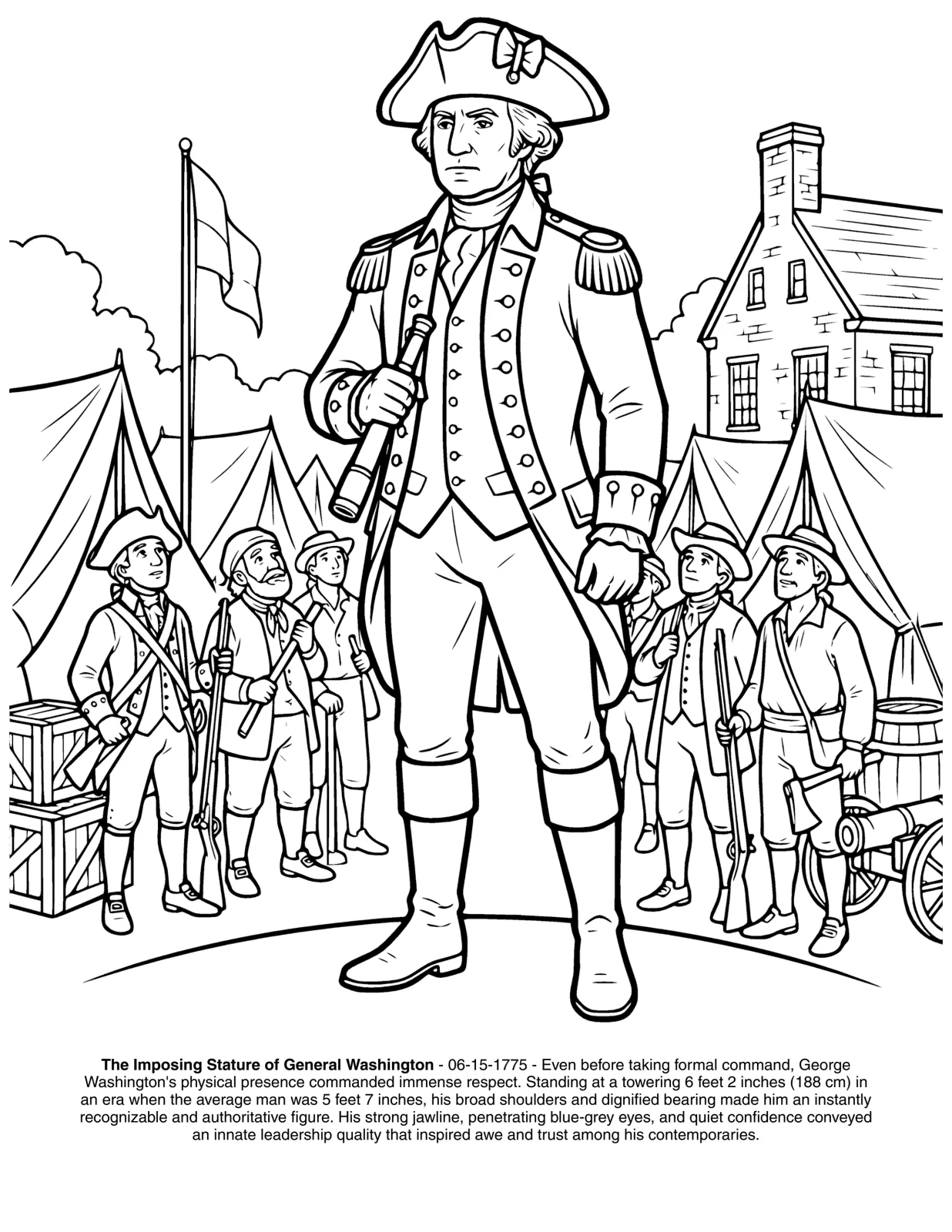 The Revolution War: the Coloring Book